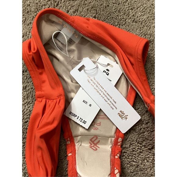 New. Pilyq lace fanned full bikini bottom. Medium - Picture 7 of 8